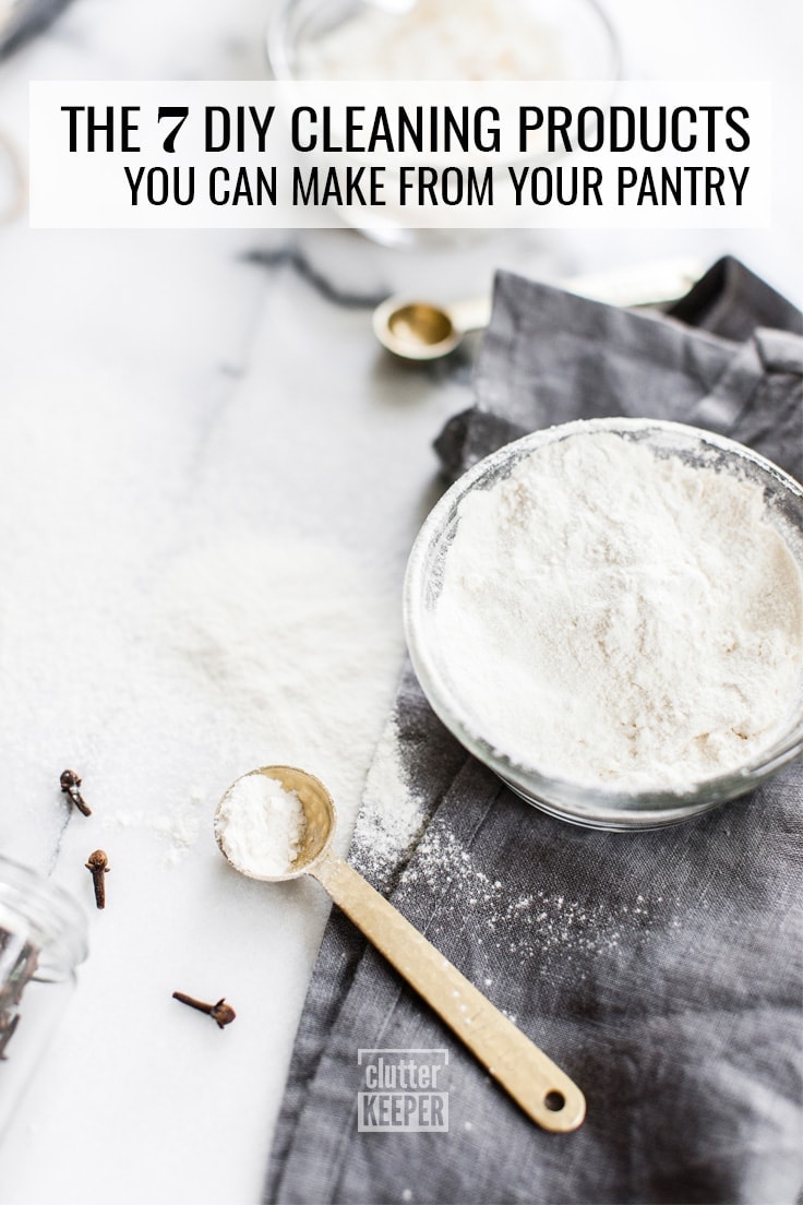 DIY cleaning products from your pantry