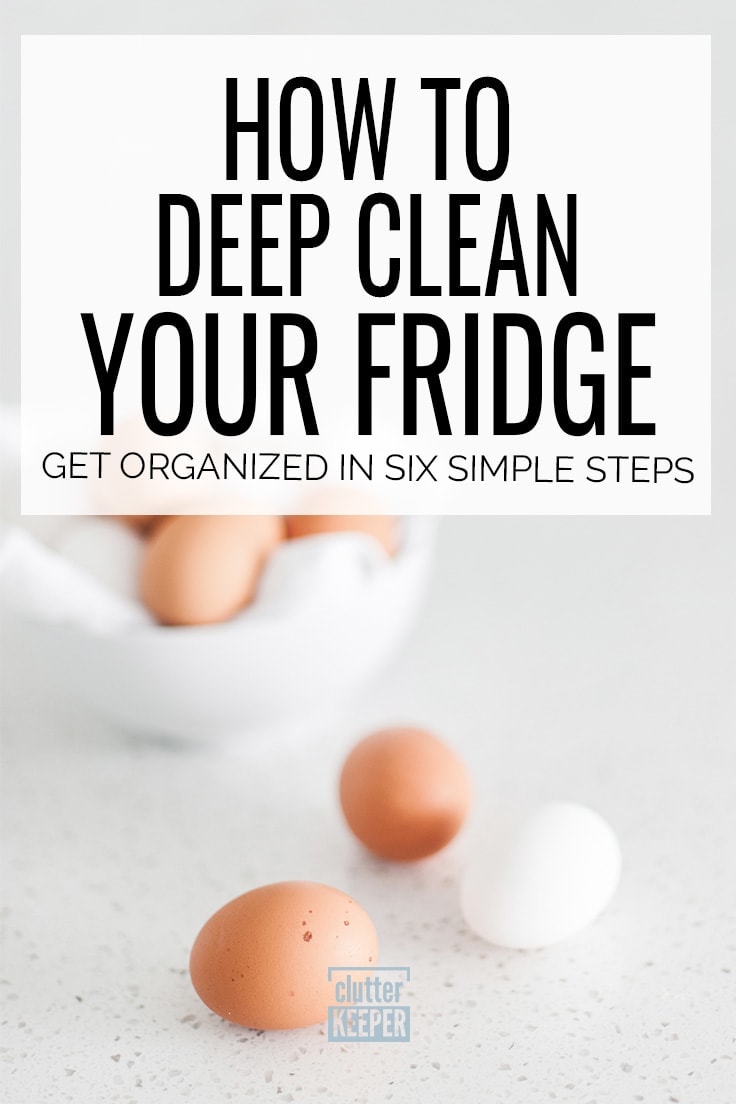 When was the last time you really gave your refrigerator a good deep clean? Here is an in-depth guide with tips on how to organize and deep clean your fridge.