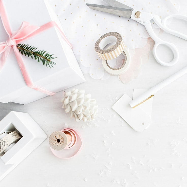 Don’t allow the joy of gift-giving to become a chore. Easily create a beautiful gift wrapping station in which you will look forward to spending time!﻿ This will help you save time and stress less for events and holidays like a birthday or Christmas.