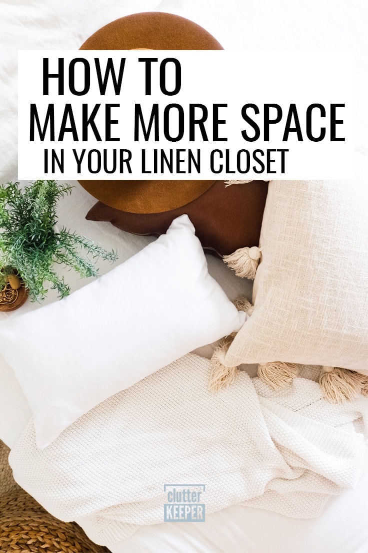 How to Make More Space in Your Linen Closet