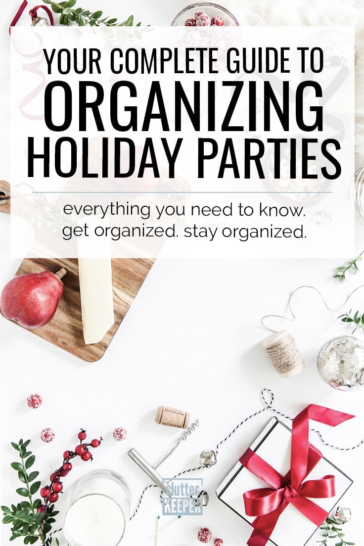 Don't let the holidays stress you out. Easily plan all your Christmas and holiday parties with these tips and ideas. This guide will walk you through every step. 
