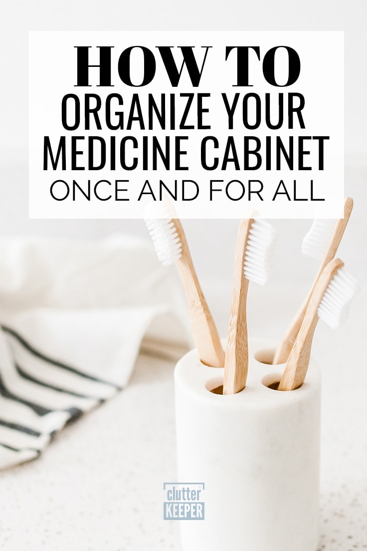 Whether you live alone or have a family, these medicine cabinet organization tips will help you organize your bathroom cabinets. 