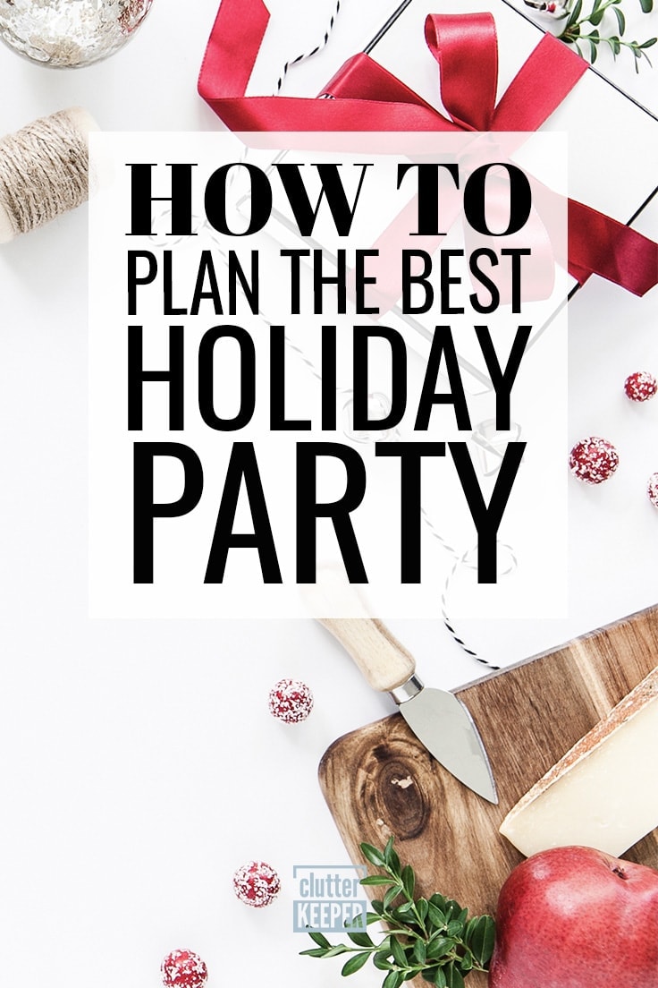 Don't let the holidays stress you out. Easily plan all your holiday parties with these tips. This guide will walk you through every step of party planning from staying on a budget to food and decorations. These ideas are easy to apply to any birthday or holiday party! 