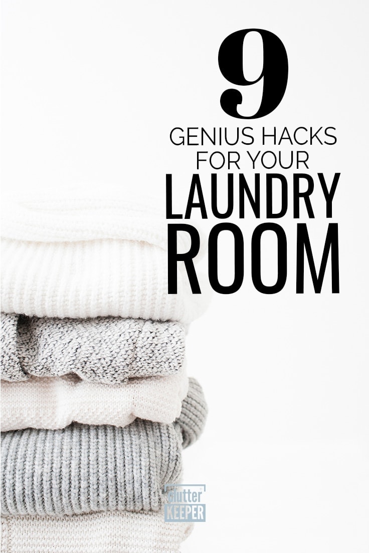 Learn everything you ever wanted or needed to know about laundry room organization. These laundry hacks will save you time with everything from tips on folding to organizing ideas. 
