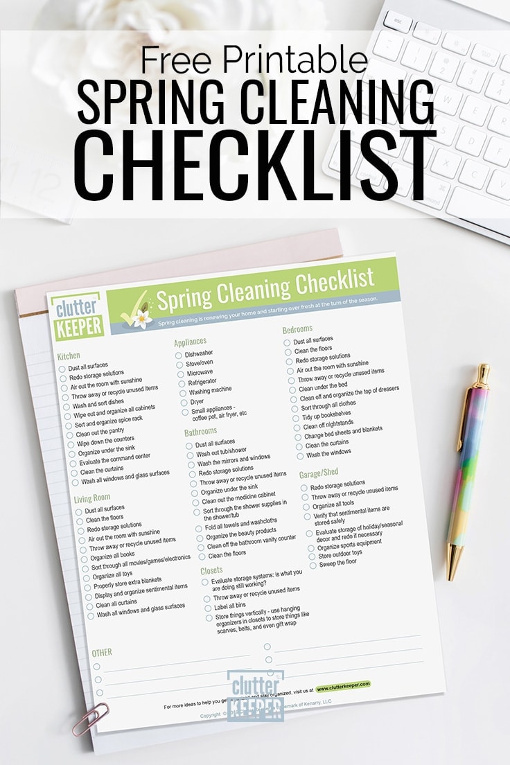 How do you find the motivation to clean? Put on some music, involve your friends, and download our free spring cleaning checklist.