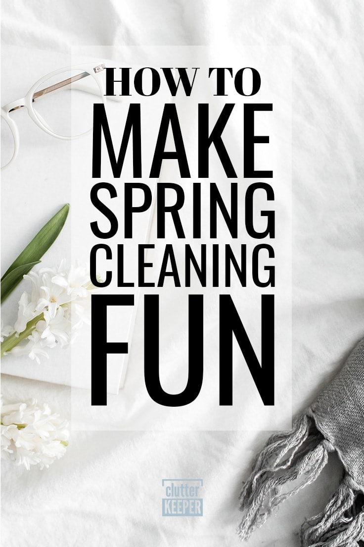How do you find the motivation to clean? Put on some music, involve your friends, and download our free spring cleaning checklist.