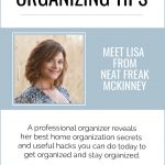 The Very Best Home Organization Ideas from Lisa at Neat Freak McKinney Featured on ClutterKeeper.com