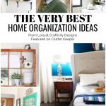 The Very Best Home Organization Ideas from Lora at Craftivity Designs Featured on ClutterKeeper.com