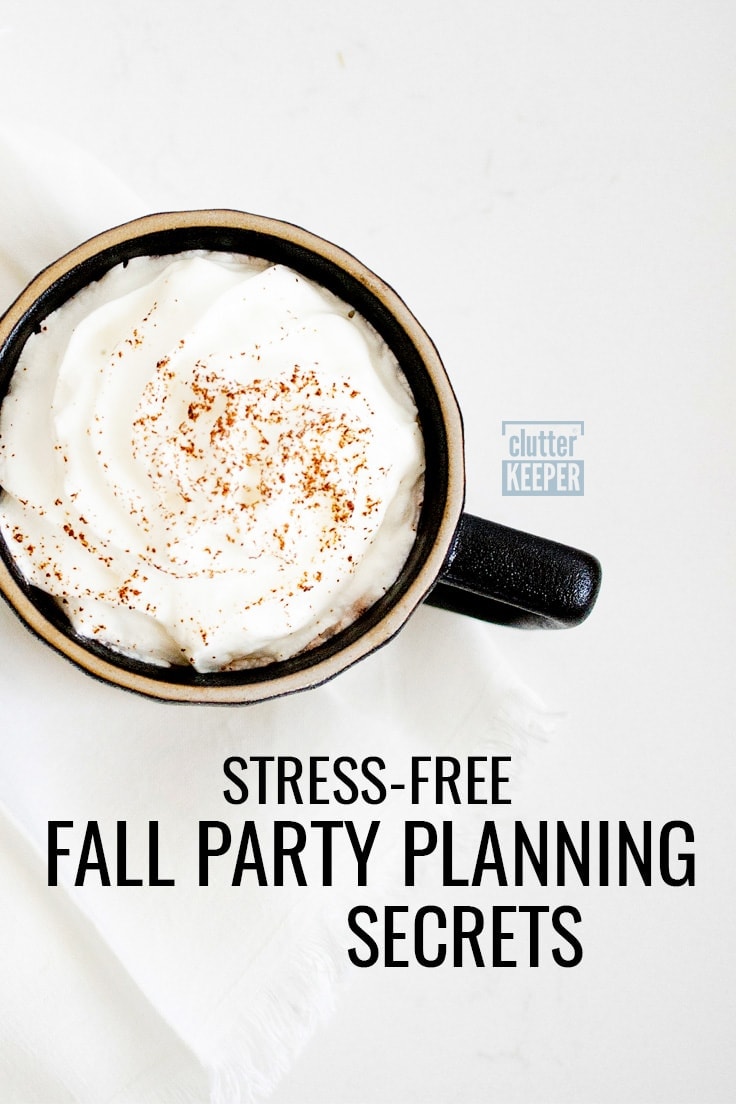 Stress-Free Fall Party Planning and Organizing Secrets