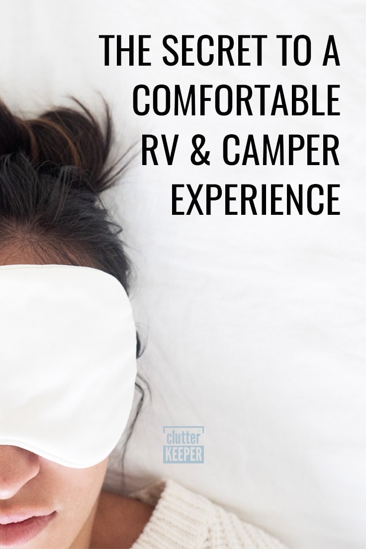 The secret to a comfortable RV camper experience