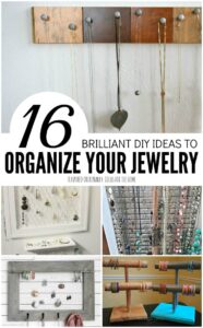 DIY Jewelry Organizer: 16 Brilliant Storage Ideas
