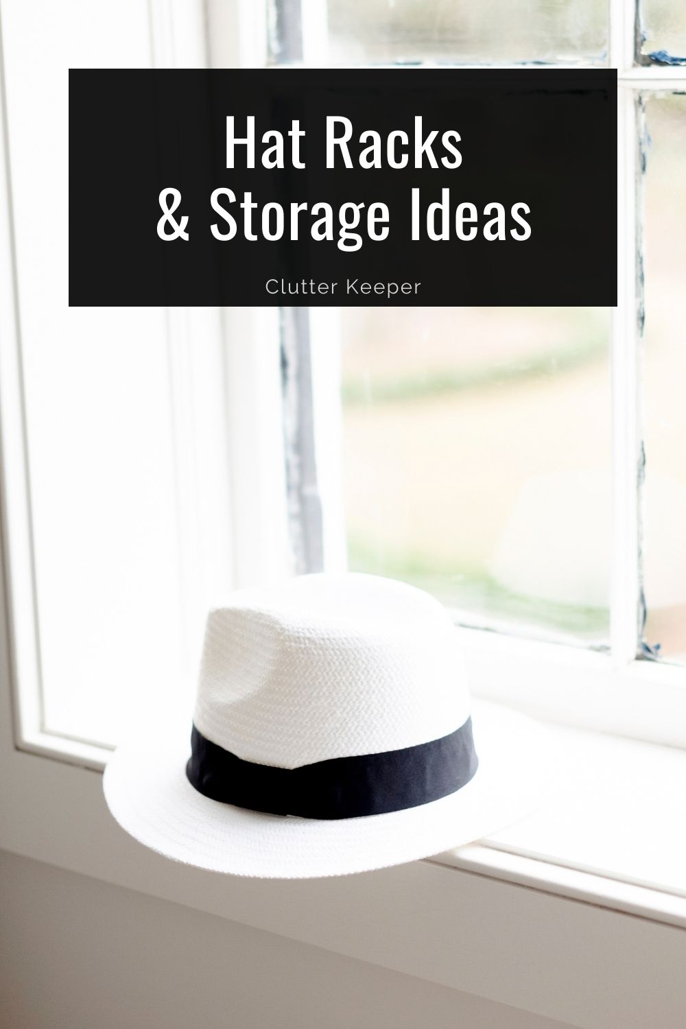 Hat racks and storage ideas.